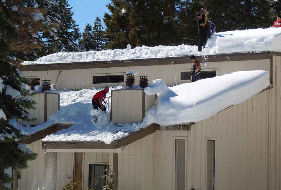 ice roof shoveling dam snow dams stop eave systems damage shovel myth melt edges membranes