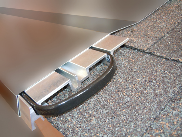 Summit Ice Melt System PRO prevents ice dams on shingle roofs