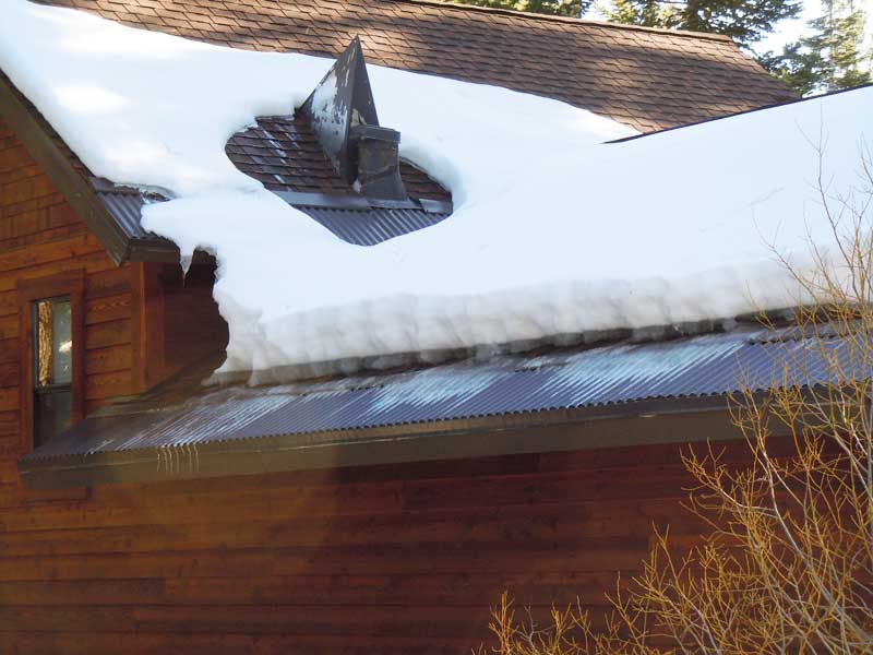 Ice dams begin where meltwater exists the snow Summit Ice Melt Systems Summit Ice Melt Systems